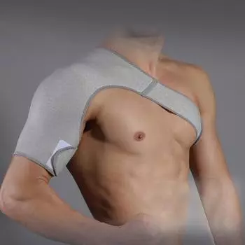 Прочная крепкая застежка-лента с мягкой текстурой плечевой ремень для ухода за спиной с одной поддержкой для спортзала