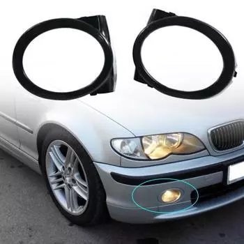 Прочная крышка противотуманных фар, не легко деформируется, черная, устойчивая к коррозии чёрный