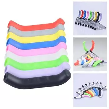 Прочная крышка ручки тормоза MTB, чехол для тормоза горного велосипеда фиолетовый