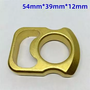 Прочная латунная открывалка для бутылок Инструмент для выживания и побега Карманный инструмент Для улицы