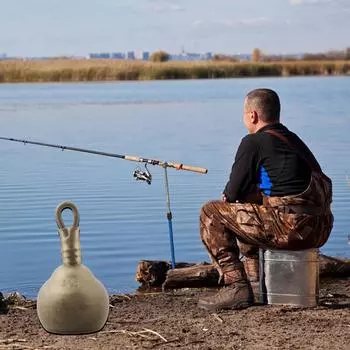 Прочная леска для ловли карпа Pike Back с надежным зажимом для легкой рыбалки 14g