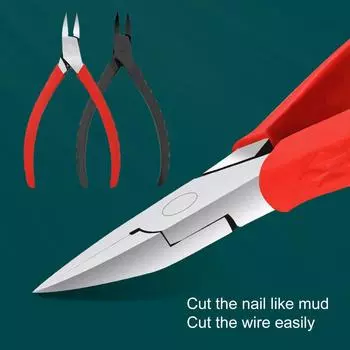 Прочная машинка для стрижки ногтей с омертвевшей кожей, ножницы для дизайна ногтей, плоскогубцы для кутикулы, хорошая устойчивость, отшелушивание