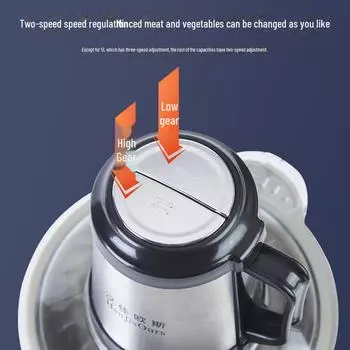 Прочная многофункциональная электрическая мясорубка Hanjiaos из нержавеющей стали