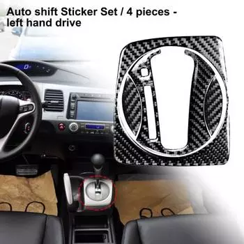 Прочная накладка переключения передач, экологически чистая, черная, пылезащитная. чёрный