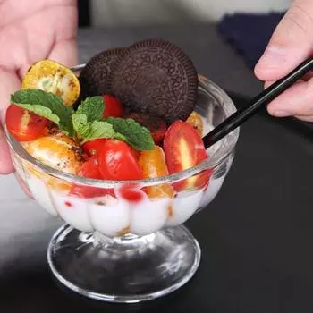 Прочная небьющаяся многоцелевая универсальная пищевая чашка для десертного смузи для домашней чашки для мороженого