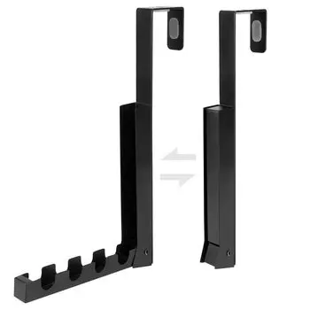 Прочная несущая складная вешалка для одежды, вешалка для брюк, крючки для одежды, дверь чёрный