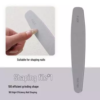 Прочная пилка-губка для маникюра, шлифовки и полировки ногтей в салоне