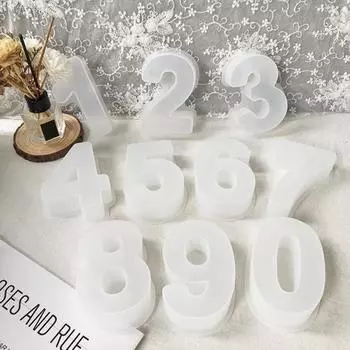 Прочная пищевая многофункциональная портативная устойчивая к коррозии форма для торта с номером для домашнего печенья 7 синий