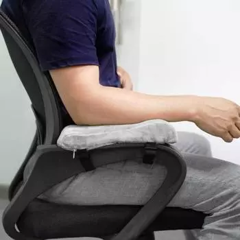 Прочная подушка под руку стула Многофункциональный опорный кронштейн синий