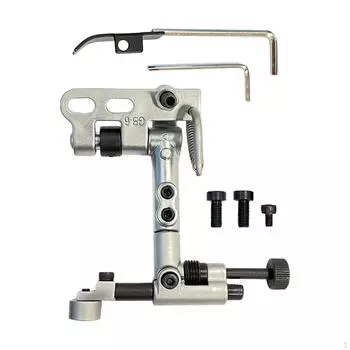 Прочная подвесная кромочная направляющая с адаптерным кронштейном, регулируемый шарнир, набор роликовых линеек для шитья