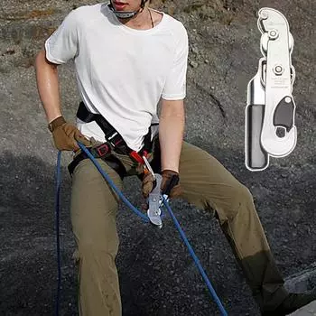 Прочная профессиональная защита от исследования пещер, устойчивая к коррозии, скалолазание, спусковое устройство, остановка спуска