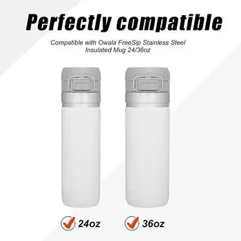 Прочная прокладка для бутылки с водой предотвращает утечки, не содержит бисфенол А, силиконовая пробка для стакана, термостойкая, для Stanley Quick FLIP GO
