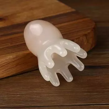 Прочная противоскользящая гладкая поверхность массажная расческа для головы снятие стресса осьминог для общежития