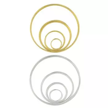 Прочная проволока с эффектом памяти для браслетов, ожерелий и колец. Изысканный обруч из стальной проволоки с эффектом памяти для дней рождения и юбилеев. серебряный