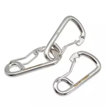 Прочная пряжка для дайвинга Точный гибкий крючок с отскоком Простой в использовании Износостойкий карабин для дайвинга Пряжка Многоцелевой 1pcs