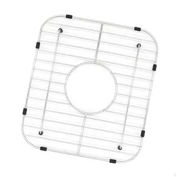 Прочная решетка для мойки из нержавеющей стали для быстрой очистки 300x335mm_Center Drain Hole