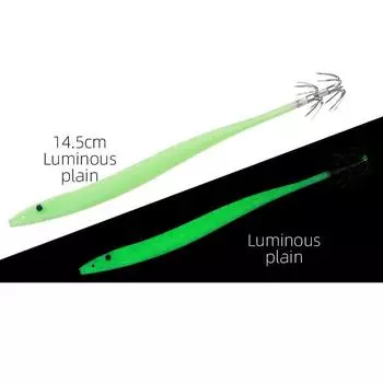 Прочная рыболовная приманка Светящийся зонтик Крючок Приманка для кальмара Джиги Рыболовные снасти для ловли осьминога Крючок для каракатицы Искусственная приманка