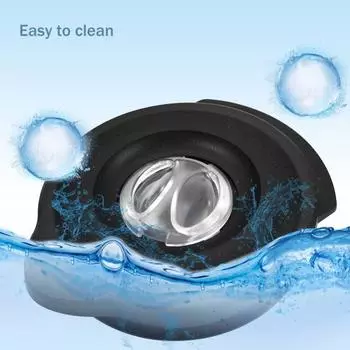 Крышка блендера Yousheng со шкалой Пищевая съемная крышка Без бисфенола-А можно мыть в посудомоечной машине Детали бака блендера Крышка соковыжималки для Oster Pro чёрный