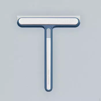 Прочная щетка для чистки окон с ручкой для стекла в спальне синий