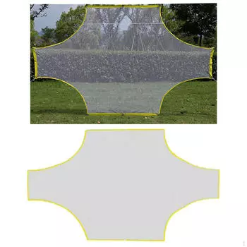 Прочная сетка для футбольных ворот для интенсивных тренировок 295x180cm