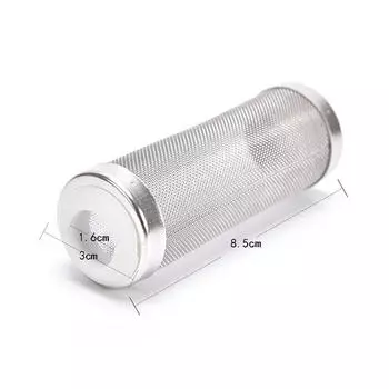 Прочная сетка из нержавеющей стали для аквариумного фильтра, защита от рыб и креветок 12 мм 16 мм 16*8.5cm