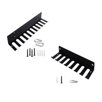 Прочная стальная настенная полка для спортзала для хранения тренажеров дропшиппинг