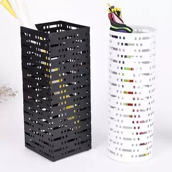 Прочная стойка для зонтов, креативный контейнер для хранения зонтов, держатель для зонтов в помещении Black-Round