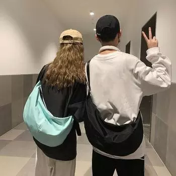 Прочная сумка через плечо однотонная шикарная сумка через плечо с широким ремешком хаки