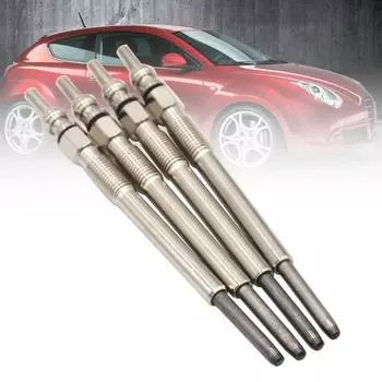 Прочная свеча накаливания Высокое качество изготовления Компактная высокая мощность серебряный