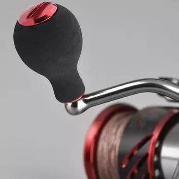 Прочная сверхлегкая универсальная ручка для спиннинговой катушки высокой твердости, сменное оборудование для рыбалки серебряный