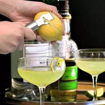 Прочная терка для лимона, многофункциональная терка из нержавеющей стали с подвесным отверстием для фруктов, лимона, терка из нержавеющей стали для кухни серебряный