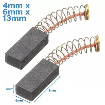 Прочная угольная щетка Угольные щетки Заменены металлом
