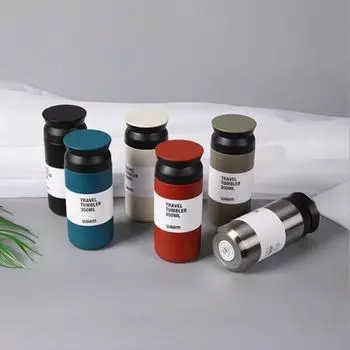 Прочная вакуумная 350 мл большая емкость сплошного цвета колбы синий