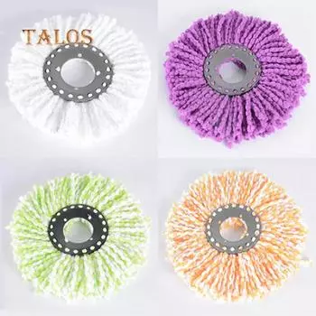 Прочная вращающаяся на 360 градусов головка, легкая волшебная вращающаяся тряпка из микрофибры для пола, насадка для швабры, бытовая синий/белый