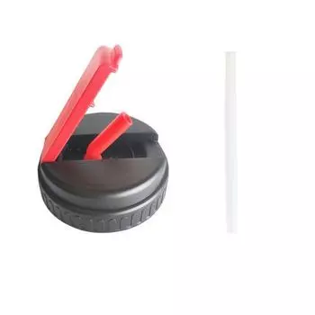 Прочная защита без BPA, экологически чистая банка для напитков, крышка с носиком, откидная крышка, крышка для повседневной жизни оранжевый