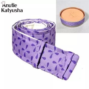 Прочная защита формы для выпечки торта с фиксированным ремнем, противень для выпечки, антидеформационная посуда, униформа, нагревательный инструмент фиолетовый