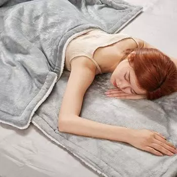 Прочное 3-скоростное плюшевое электрическое одеяло, многоцелевое согревающее одеяло, теплая накидка для холодной погоды коричневый