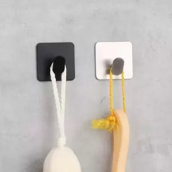 Прочное хранение без ударов, прочное, без маркировки, крючок для ключей для одежды, крючок для ключей, вешалка для бытовых товаров, крючок чёрный