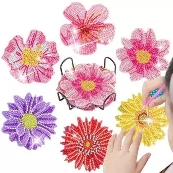 Прочное каботажное судно алмазной живописи легкое в использовании декоративное тонкое мастерство 6pcs