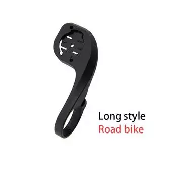 Прочное крепление GPS на руль велосипеда для Garmin Edge - надежный держатель кронштейна для велосипедного компьютера L чёрный