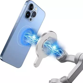 Прочное магнитное крепление для телефона DJI Osmo Mobile 6/OM 5/OM4 SE, ручной стабилизатор из алюминия для кронштейна Magsafe, защита от потери