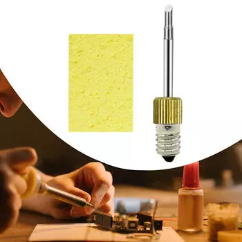 Прочное паяльное жало, сменные резьбовые наконечники с интерфейсом E10 для ремонта StyleA