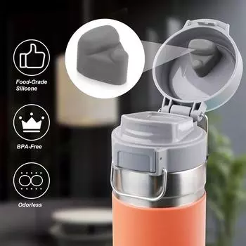 Прочное силиконовое уплотнительное кольцо для бутылки без содержания бисфенола А для Stanley Quick FLIP GO 1