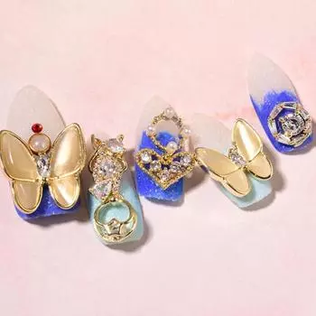 Прочное украшение для ногтей Не выцветает Легко наносится Декоративное C