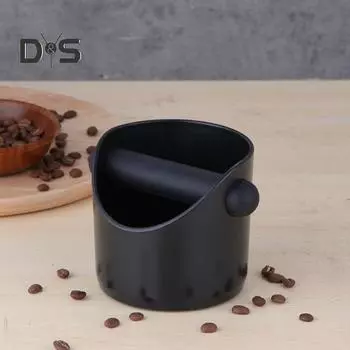 Прочное ведро для кофейной гущи с наклонным горлышком, практичное ведро для сброса кофе большой емкости зелёный