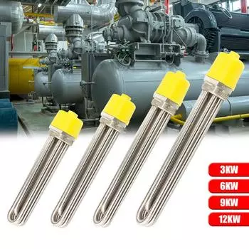 Прочность нагревательной трубки DN40 3-12KW для солнечной энергии воздуха