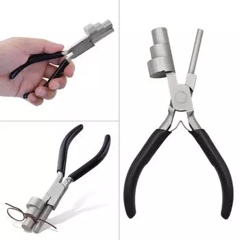 Прочные 6-дюймовые плоскогубцы с круглыми губками из нержавеющей стали, круглогубцы для ювелирных изделий, плоскогубцы для ювелирных изделий