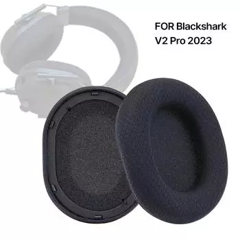 Прочные амбушюры для гарнитуры Razer Blackshark V2 Pro 2023 Наслаждайтесь более чистым звуком, амбушюры-наушники Превосходный комфорт