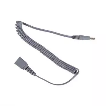 Прочные аксессуары для машин, наконечник для дрели для ногтей, шнур, кабель питания для электрической маникюрной дрели, серая ручка, веревка