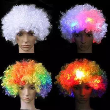 Прочные аксессуары для париков, привлекательные, устойчивые, добавляют удовольствия оранжевый/жёлтый